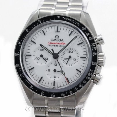 Omega Speedmaster Moon 310.30.42.50.04 Steel White Dial